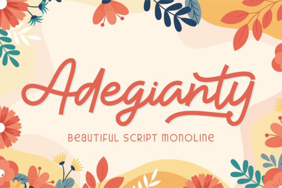Adegianty: Elevate Your Design with Elegant Typography