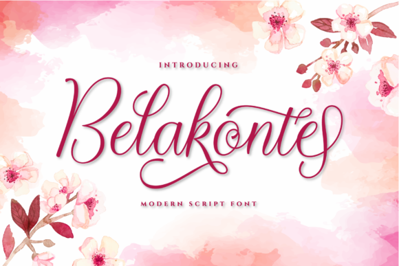Belakonte: Elevating Modern Design with Elegant Typography