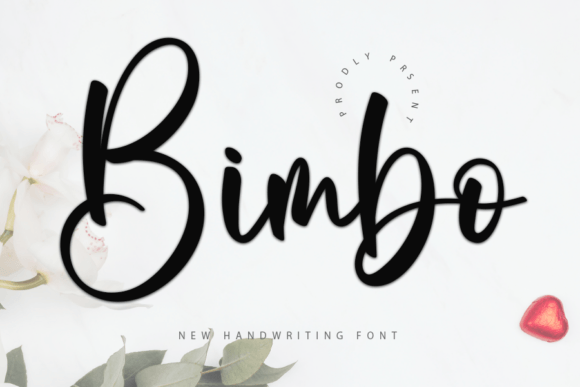 Bimbo Font: A Quirky Handwritten Style for Modern Design