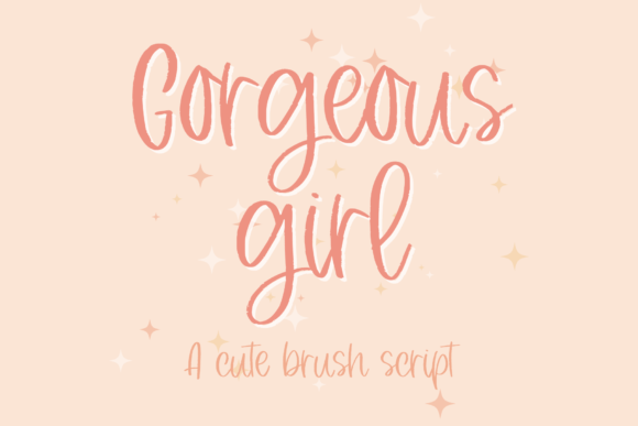 Discover the Charm of the Gorgeous Girl Font