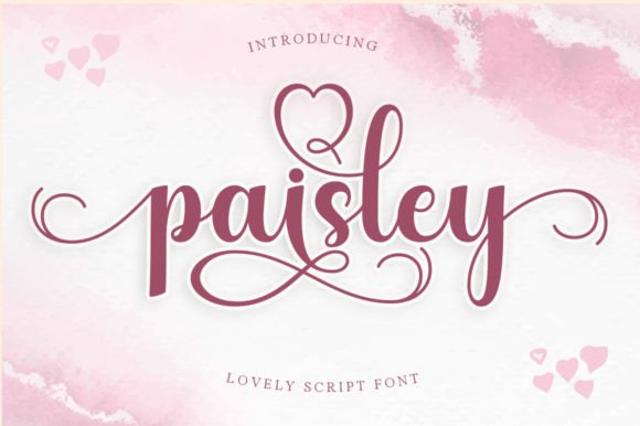 Elevate Your Visual Design with the Paisley Font
