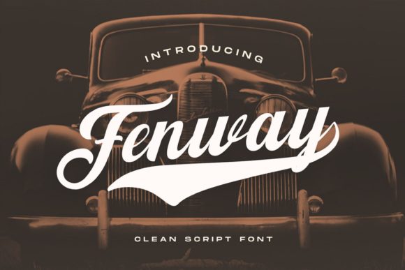 Fenway: A Vintage Handwritten Font for Modern Design