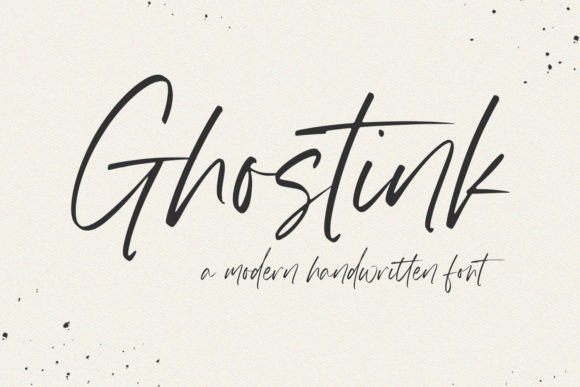 Gohstink: Elegant Handwritten Typography for Modern Design