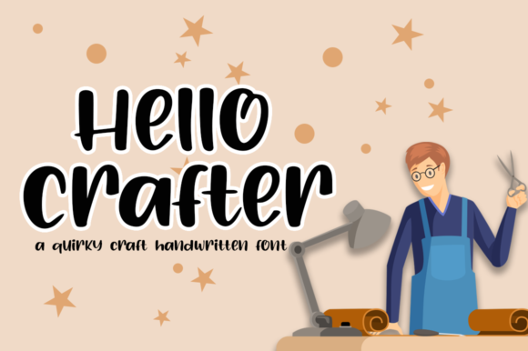 Hello Crafter: The Sweet Handwritten Font for Modern Design