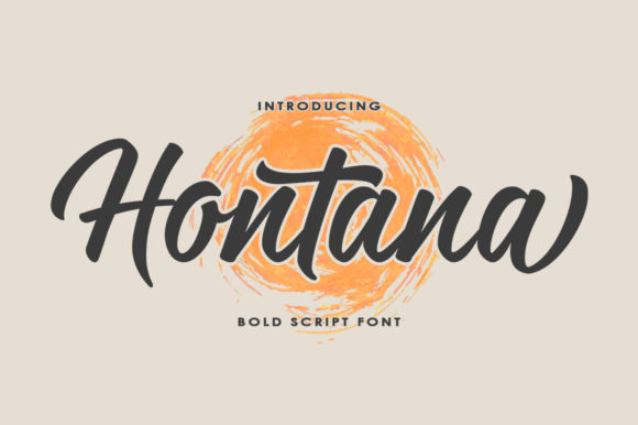 Hontana: A Friendly Font for Modern Design