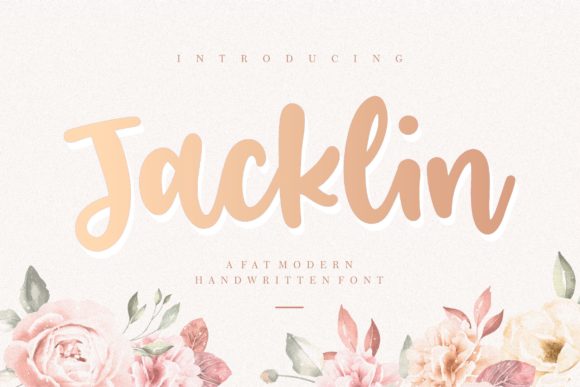 Jacklin: The Bold Handwritten Font for Modern Designers