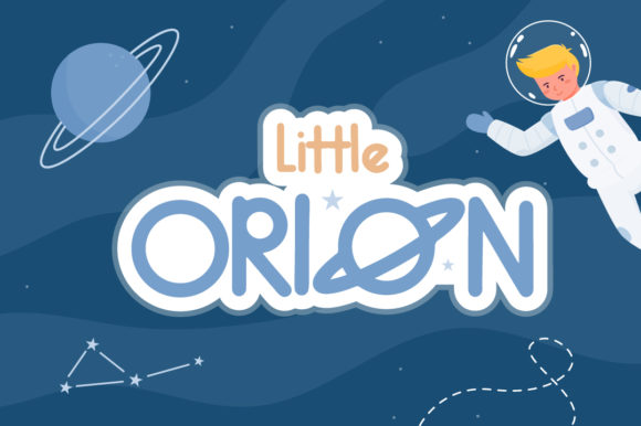 Little Orion: A Handwritten Font for Playful Design