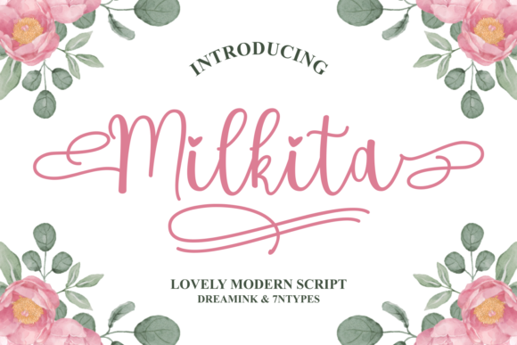 Milkita: Elegant Script for Modern Design