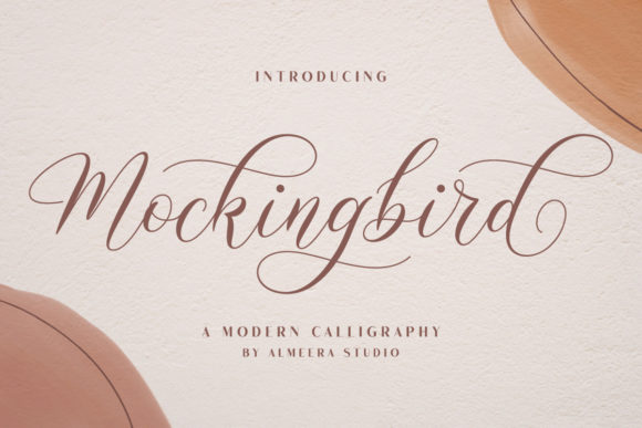Mockingbird Font: Elevate Your Designs with Handwritten Elegance