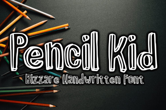 Pencil Kid: The Handwritten Font for Playful Design