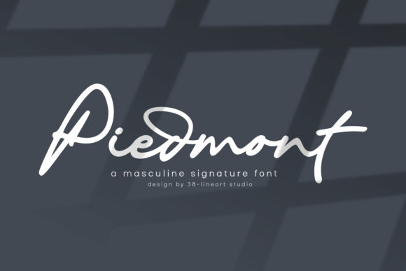 Piedmont Font: A Handwritten Touch for Modern Design
