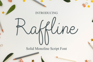 Raffline Script: Elegant Handwritten Typography for Modern Design