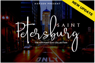 Saint Petersburg Duo: Elevating Design with Authentic Handwriting