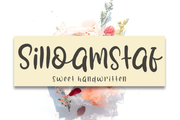 Silloamstaf: Elevate Your Designs with Elegant Handwritten Typography