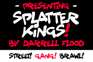 Splatter Kings: Unleashing Raw Energy in Graphic Design