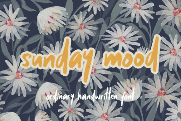 Sunday Mood: A Casual Handwritten Font for Authentic Design
