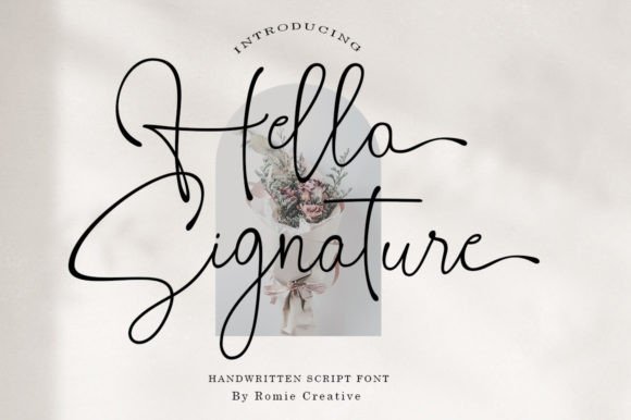 The Elegance of Hello Signature in Modern Design